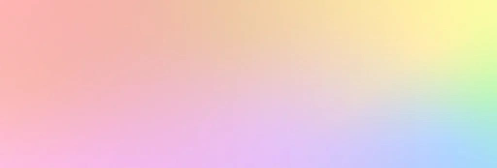 pastel rainbow gradient.