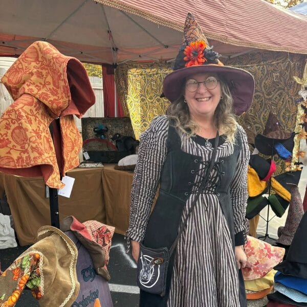 Robin Carrothers, owner of The Pointy Hat Shoppe